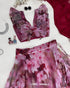 Beautiful pink lehenga choli