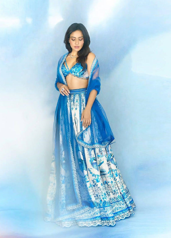 Trending Printed Party Wear Lehengha Choli