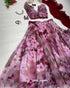 Beautiful pink lehenga choli