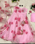 Pastel Heart Anarkali suit set