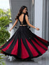 Black And Maroon Color Cotton Navratri Lehenga Choli