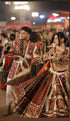 Navratri Special Digital Print Real Mirror Work Ghagra Choli