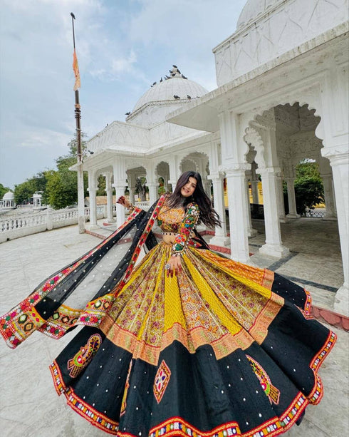 Cotton Digital Printed navratri Wear Lehenga Choli