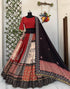 Navratri Special Muslin Cotton Mirror Work Chaniya Choli