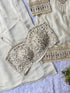 Organza plazzo in free size, 40 inch length