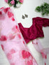 Organza Hearted Saree