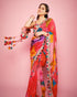 Bollywood Sara Ali Khan Jimmy organza Saree