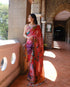 Bollywood Sara Ali Khan Jimmy organza Saree