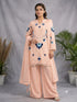 Women's Mustard Floral Printed Cambric Cotton Kurta