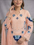 Women's Mustard Floral Printed Cambric Cotton Kurta