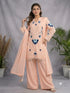 Women's Mustard Floral Printed Cambric Cotton Kurta