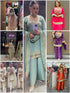 Soft organza embroidered set for wedding and festive wear