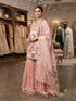 Sequence embroidered organza sarara set with matching dupatta