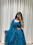 Navratri Georgette Full Stitched Lehenga Choli with Mirror Work
