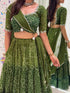 Navratri Georgette Full Stitched Lehenga Choli with Mirror Work