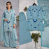 Women's Mustard Floral Printed Cambric Cotton Kurta