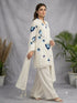 Women's Mustard Floral Printed Cambric Cotton Kurta