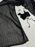 Black Sequins work Saree
